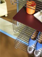 Billede af Montana Panton Wire Topplade Single 1,2x33x25,7 cm - Black Red