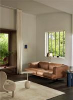 Billede af &Tradition Inland AV22 Sofa SH: 40 cm - Noble Cognac Leather