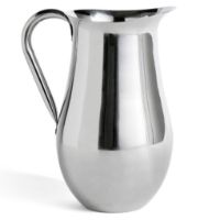 Billede af HAY Indian Steel Pitcher Tall H: 19,5 cm - Stainless Steel 