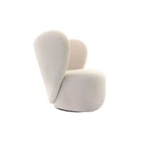 Billede af NORR11 Little Big Chair SH: 41 cm - Barnum Off-White 1 UDSTILLINGSMODEL 