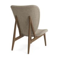 Billede af NORR11 Elephant Lounge Chair Fully Upholstered SH: 38 cm - Light Smoked Oak/Barnum Col 3 UDSTILLINGSMODEL OUTLET