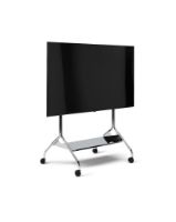 Billede af Pedestal Moon Tray Shelf 80x36 cm - Chrome