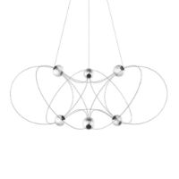 Billede af DCW Editions Munari 6 Ø: 120 cm - Aluminium