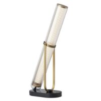Billede af DCW Editions La Lampe Frechin H: 62,5 cm - Glas/Sort Marmor