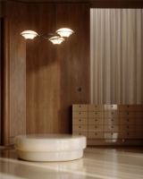 Billede af DCW Editions In The Air Pendant 3 Ø:106 cm - Aluminium/Hvid Glas