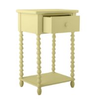 Billede af Bloomingville Salino Sidebord H: 70 cm - Fyrretræ/Gul