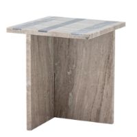 Billede af Bloomingville Clea Sidebord H: 40 cm - Brun Marmor