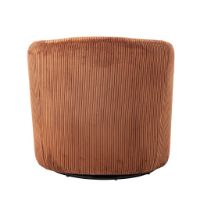 Billede af Bloomingville Pradi Loungestol H: 73 cm - Fløjl/Orange