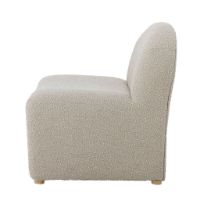 Billede af Bloomingville Neel Loungestol H: 74 cm - Natur Bouclé