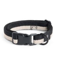 Billede af HAY Dogs Collar Flat S/M L: 45 cm - White/Black