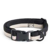 Billede af HAY Dogs Collar Flat S/M L: 45 cm - White/Black