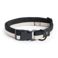 Billede af HAY Dogs Collar Flat M/L: 65 cm - Black/White