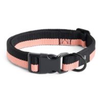 Billede af HAY Dogs Collar Flat M/L: 65 cm - Pink/Black 
