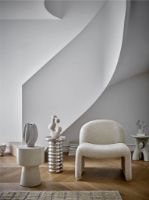 Billede af Bloomingville Basso Sidebord H: 46 cm - Natur/Resin