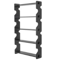 Billede af Bloomingville Savoya Hylde H: 140 cm - Sort Fyrretræ