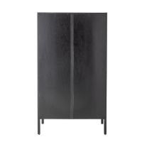 Billede af Bloomingville Marikka Skab 85x150 cm - Sort/Mahogni