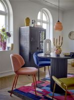 Billede af Bloomingville Marikka Skab 85x150 cm - Sort/Mahogni