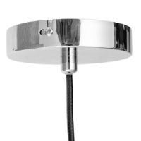 Billede af Bloomingville Adar Pendel Ø: 22 cm - Grå/Glas