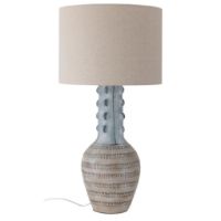 Billede af Bloomingville Gadiela Gulvlampe H: 90 cm - Blå/Stentøj