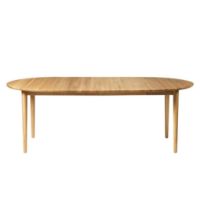 Billede af FDB Møbler C62E Spisebord m. Udtræk inkl. 2 Stk. Tillægsplader 115x115 cm - Olieret Eg