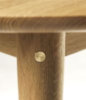 Billede af FDB Møbler C62E Spisebord m. Udtræk inkl. 2 Stk. Tillægsplader 115x115 cm - Olieret Eg