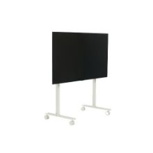 Billede af Pedestal Plate Straight Rollin' TV Stativ 107x80 cm - Pearl