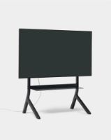 Billede af Pedestal Wood Hopper TV Stativ 110x78 cm - Black Oak