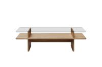 Billede af Woud Parallel Sofabord 120x60 cm - Hvidpigmenteret Lakeret Eg