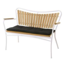 Billede af Mandalay Marguerit Sædehynde til Havebænk L112 cm - Sort