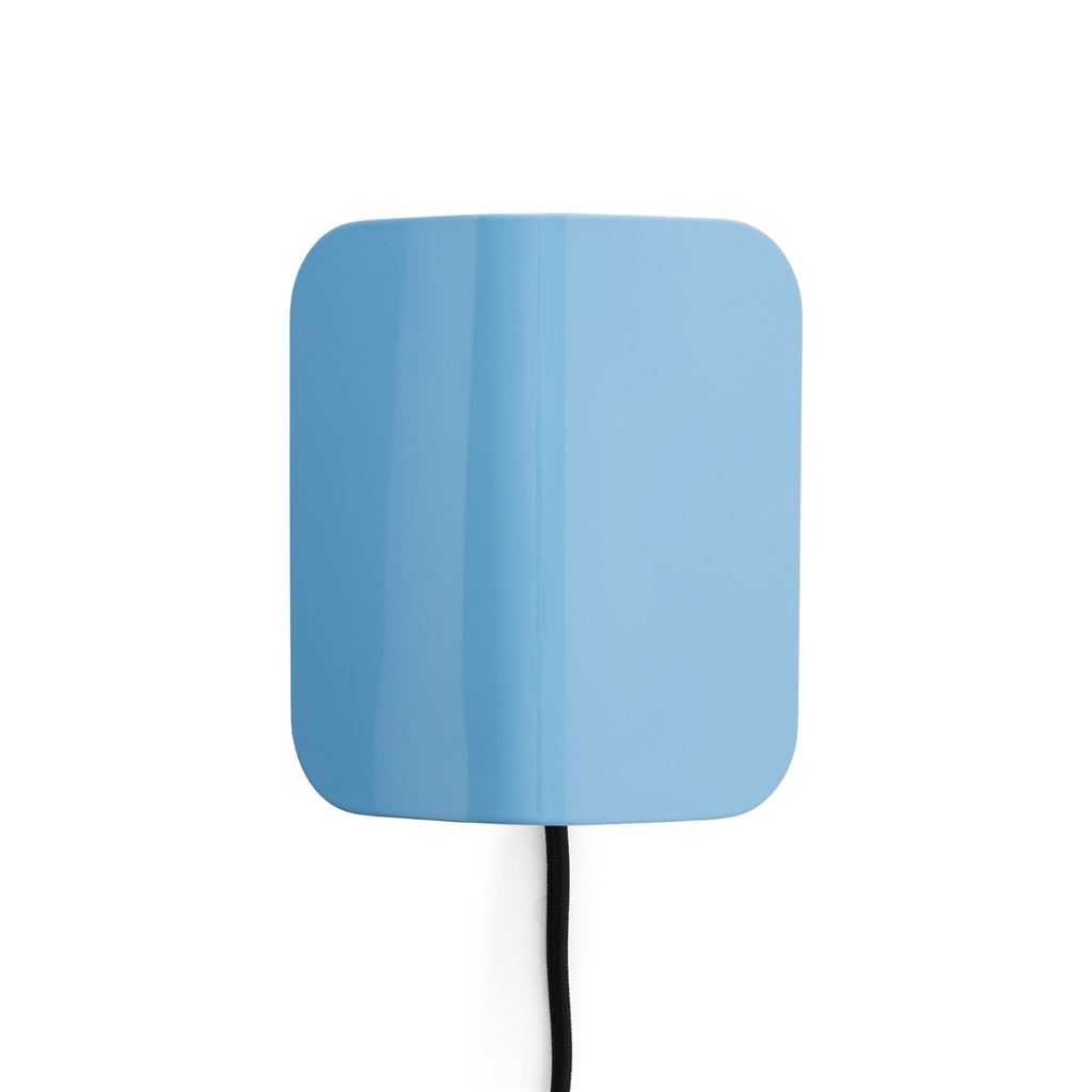 Billede af HAY Apex Væglampe H: 16 cm - Stål/Pastel Blue 
