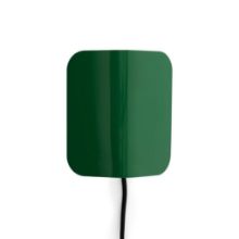 Billede af HAY Apex Væglampe H: 16 cm - Stål/Emerald Green 