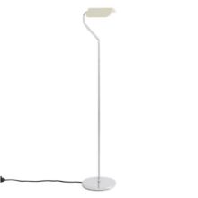 Billede af HAY Apex Gulvlampe H: 110 cm - Stål/Oyster White