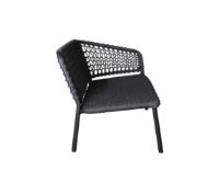 Billede af Cane-line Outdoor Ocean 2 Pers. Sofa Venstre Modul B: 105 cm - Soft Rope/Dark Grey