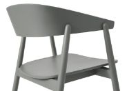 Billede af Andersen Furniture AC2 Stol  H: 74 cm - Bøg/Grå