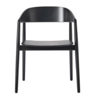Billede af Andersen Furniture AC2 Stol  H: 74 cm - Bøg/Sort Lak