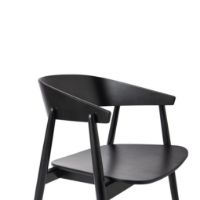 Billede af Andersen Furniture AC2 Stol  H: 74 cm - Bøg/Sort Lak