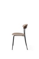 Billede af New Works Missing Chair SH: 46 cm - Lacquered Walnut/Ultra 574 Brandy 
