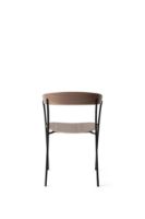 Billede af New Works Missing Armchair Chair SH: 46 cm - Lacquered Walnut/Ultra 574 Brandy 
