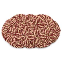 Billede af HAY Coco Door Mat Swirl 40x80 cm - Bordeaux/Off-white 