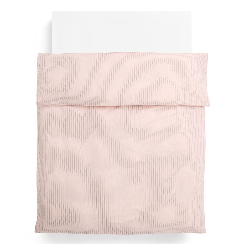 Billede af HAY Fineline Duvet Cover 200x200 cm - Soft Pink