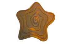 Billede af Wolff Nordic Falling Star Trædeflise Ø: 35 cm - Støbejern