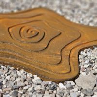 Billede af Wolff Nordic Falling Star Trædeflise Ø: 35 cm - Støbejern