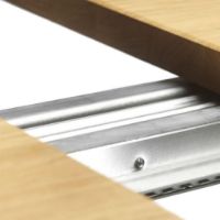 Billede af FDB Møbler C63E Bjørk Spisebord med udtræk og 2 stk. tillægsplader L: 280 cm - Olieret Eg Bordplade FORUDBESTIL: MIDT MARTS 