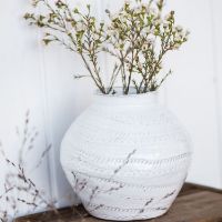 Billede af Ib Laursen Vase Agra m/ mønster OUTLET