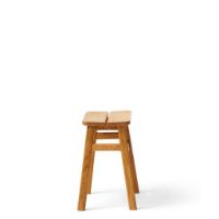 Billede af Form & Refine Angle Standard Stool B: 38 cm - Naturolieret Eg