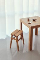 Billede af Form & Refine Angle Standard Stool B: 38 cm - Naturolieret Eg