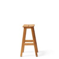 Billede af Form & Refine Angle Standard Bar Stool H: 65 cm - Naturolieret Eg