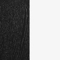 Billede af Skovby SM27 Spisebord inkl. 3 Tillægsplader L: 205-358 cm - Sort Lakeret Eg/Hvid Laminat