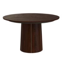 Billede af Skovby SM33 Spisebord inkl. 3 stk. Tillægsplader Ø: 123-149 cm - Lakeret Valnød