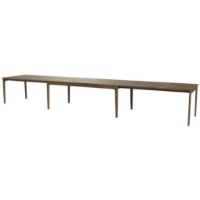 Billede af Skovby SM27 Spisebord inkl. 3 Tillægsplader L: 205-358 cm - Valnød lakeret